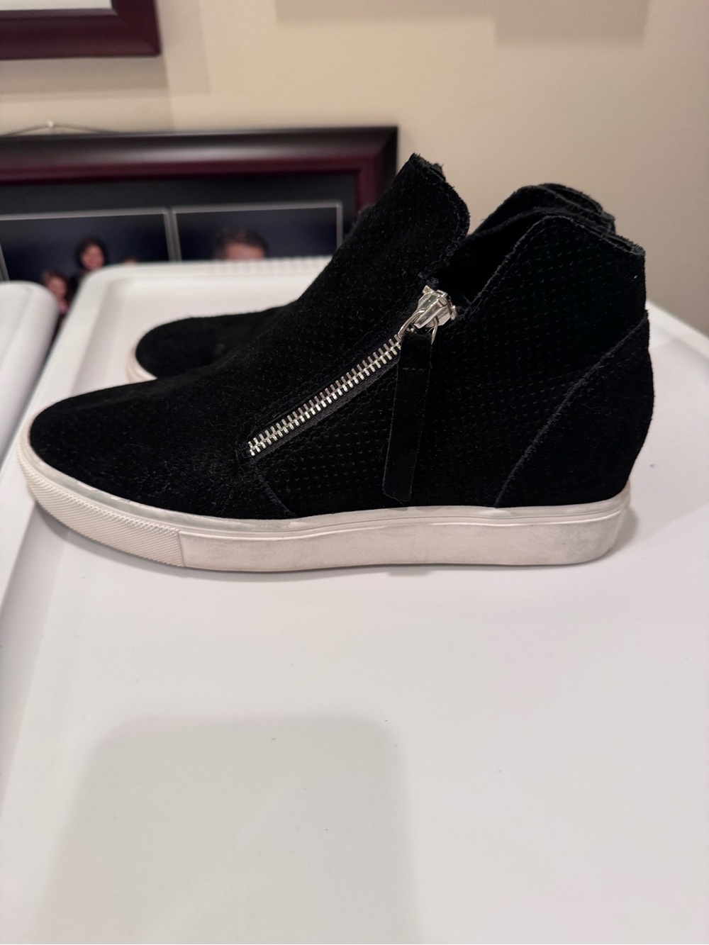 Steve Madden Caliber High Top Sneaker size 8.5 - Picture 5 of 12